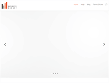 Tablet Screenshot of businessbudgetapp.com